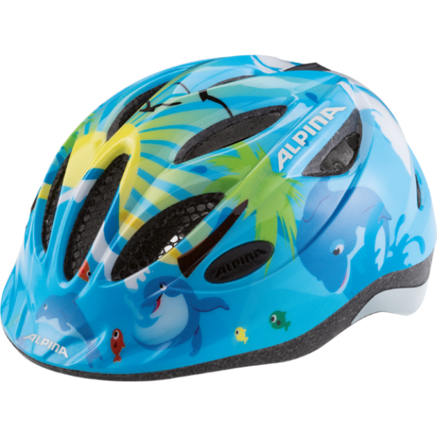 Billede af Cykelhjelm Alpina Gamma blå/delfin